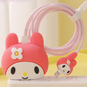 Murah Banget - Set Pelindung Kabel Charger HP / Lindungi dan Tertata dengan Baik / Set Pelindung Kabel 4 in 1