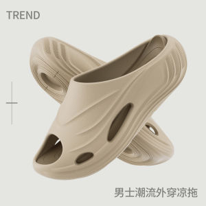 [Free Shipping] Summer Outdoor Sports Fashion Color-Blocked Sandals 2026 MenS Beach Wading Thick-Soled Non-Slip Slippers