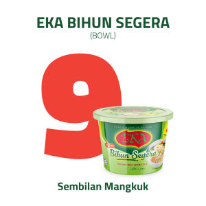 EKA Bowl Instant Rice Vermicelli (65g) Ready in 3 minutes x 9 bowls
