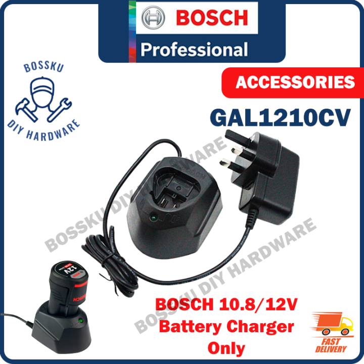 Bosch 10.8V 12V Battery Charger GAL 1210 CV 1600A00HR3 Lazada