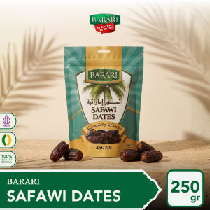 BARARI Safawi Pouch Kurma Emirat 250Gr Premium Dates High Quality Tekstur Lembut dan Kenyal