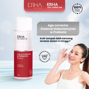 ERHA Age Corrector Essence Galatomyces & Prebiotic 100 ml - Toner Esen Wajah Anti Aging