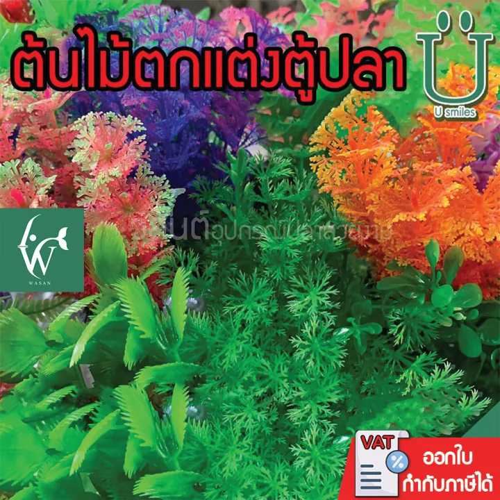 ต้นไม้ตกแต่งตู้ปลาขนาดกลาง ราคาประหยัด