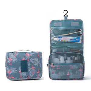 Philippines no.1 New Travel Toiletry Make up Cosmetics Pouch Organizer with Hook Toiletry Bag