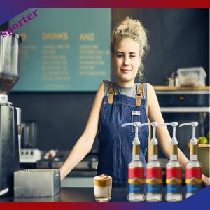 Sporter 1PC Syrup Pumps Dispenser Replacement Sauce Pressure Nozzle Bottle Pump Containers for Coffee Kitchen Seasoning Liquid