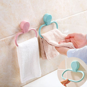 Swing Towel Ring Towel Rack Towel Holder Rack Wall Mounted Towel Rack Kitchen Bathroom Accessories