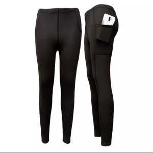 LEGGINGS WITH TWO SIDE POCKETS BRANDED QUALITY
