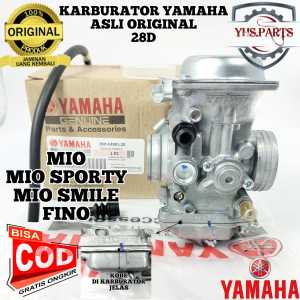ASLI ORIGINAL KARBURATOR YAMAHA YGP 5TL / 28D MIO LAMA SMILE SPORTY FINO SOUL KARBU CARBU CARBURATOR