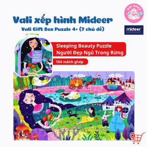 Đồ Chơi Xếp Hình Puzzle MIDEER kiểu Valy - 06 Chủ Đề (100-104 Mảnh Ghép) - Dành cho bé từ 4 tuổi