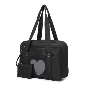 Ita Bag Heart Japanese School Bag Kawaii Large Shoulder Anime Purse