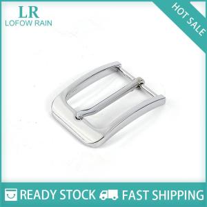 LF Wholesale✨Flash Sale ✨ 1pc 35mm Zinc Alloy Mens Casual Belt Buckle Bar Buckle Single Pin Half Buckle