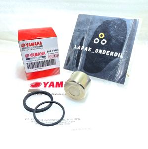 SEAL SIL O RING ORING PISTON KALIPER CAKRAM DEPAN YAMAHA MIO J MIO GT SOUL GT 115 FINO OLD X RIDE OLD JUPITER Z JUPITER Z1 MIO SMILE MIO SOUL VEGA R NEW VEGA ZR PISTON KALIPER + SEAL SIL PISTON ORIGINAL BARU YAMAHA