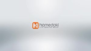 Homedoki Rak Piring Tertutup / Rak Dapur / Rak Susun Serbaa / Lemari Piring / Rak Penyimpanan Multi-layer Dengan Roda Pintu