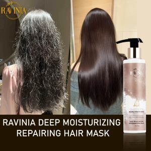 【RAVINIA】Hair mask keratin hair treatment hair mask treatment 150g Repair damaged hair Dry and frizzy hair