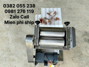 Máy Cán Khô Bò Khô Trâu Khô Mực Chạy Điện Giá Rẻ Bảo Hành 12 Tháng