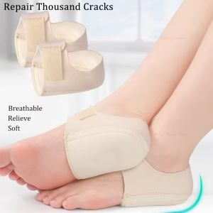1 Pair Heel Cushion Gel Heel Cups for Heel Pain Plantar Fasciitis Heel Pads Great for Aching Feet Tendinitis Cracked Heel Repair