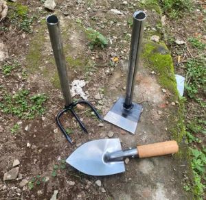 Paket Berkebun Hemat 3 Pcs Pencabut Rumput Liar Cangkul Mini Garuk Sampah