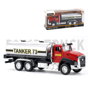Metal Pull-back car toys Alloy Truck for kids Engineering Construction Fire Truck. Toys for boys. HEYBABE