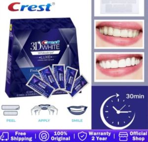Crest 3D Whitening Strips Professional Teeth Whitening Hygiene High Quality Original