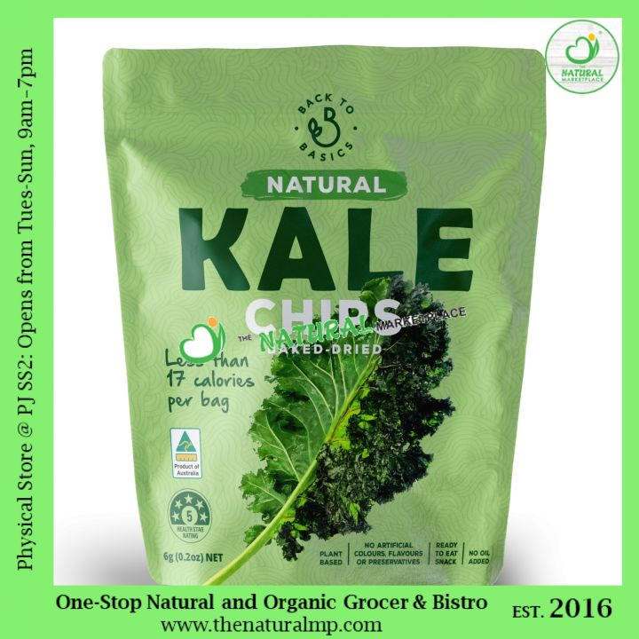 back to basics kale chips