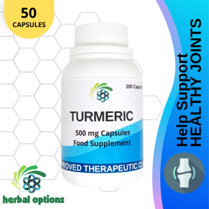 Organic Turmeric Capsules -Turmeric Curcumin Highest Potency Curcuminoids Made with Pure Turmeric - Best Vegan Joint Support Rich in Anti Oxidant Immune BoosterNon-GMO Gluten Free Tumeric Capsules - 50 Capsules