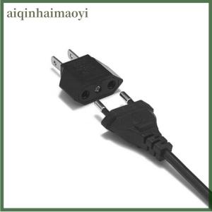 aiqinhaimaoyi EU Euro Europe to US USA Power Jack Wall Plug Converter Travel Adapter Adaptor