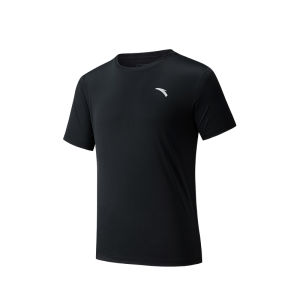 ANTA Men Training T-Shirt Loose-Fit Breathable Moisture-Wicking Quick-Dry Fitness Athletic 952537103 Legit Official Store