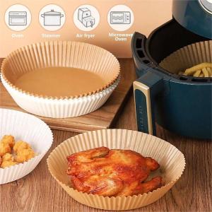 BY640 Kertas Alas Baking Air Fryer Kertas Penyerap Minyak Anti Lengket 50PC