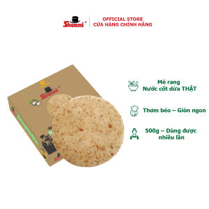 [CHƯA NƯỚNG]Bánh Tráng Mè Nước Cốt Dừa Shammi 500g - Đặc Sản Bình Định Bánh Tráng Nướng Thơm Béo Nhiều Mè