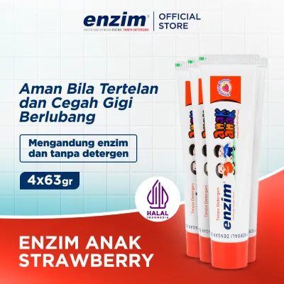 ENZIM ANAK STRAWBERRY 63 GR - 4 pcs