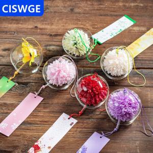 [COD] CISWGE AUTOPARTS 1 cái chuông gió nhật bản Chuông gió làm bằng tay thủy tinh Furin Spa nhà bếp trang trí văn phòng Nhật Bản trang trí phòng cho trang trí nội thất bên