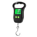 ROOMH 10g 50Kg LCD Backlight Hand Held Fish Hook Hanging Scale Electronic Weighting Scale Digital Luggage Scale Kitchen Weight Tool. 