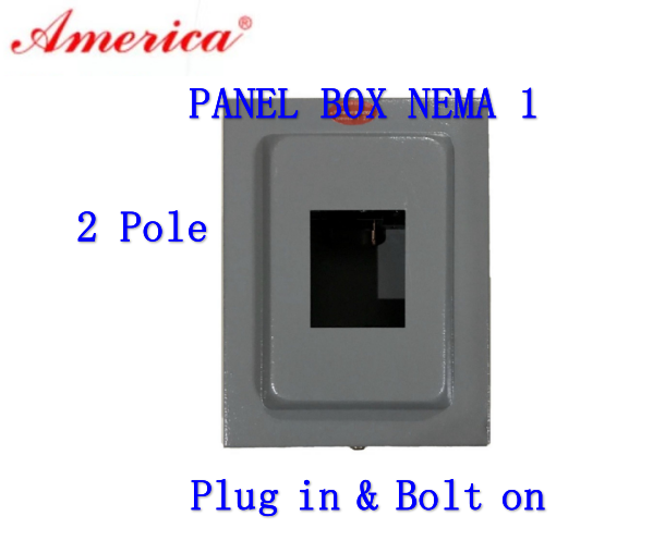 Panel Box Plug In America AMERICA PANEL BOX NEMA 1 (2P PLUG IN & BOLT ON) | Lazada PH