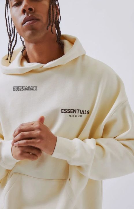 Fog%20fear%20of%20god%20essentials%20pull%20over%20hoodie%20slogan%20sweater%20-%20Image%202