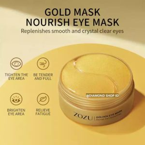 Isi 60 Lembar Termurah !!! Masker Mata Gold Collagen Emas 24k Viral / Masker Mata Untuk Tidur Masker Mata Panda Kantung 1 Box Paling Ampuh / Eye Mask Gold Collagen bisa Untuk Leher Pipi / Masker Wajah Glowing dan Putih Eye Serum Masker Organik Anti Aging
