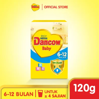 Nestlé Dancow Baby 2 Susu Formula untuk Bayi Usia 6-12 Bulan 120gr