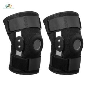 Professional Sports Knee Brace with Side Stabilisers Compression Patella Brace Elastic Bands Shock-Absorbing for Everyday Use [Winnereco Lifestyle]