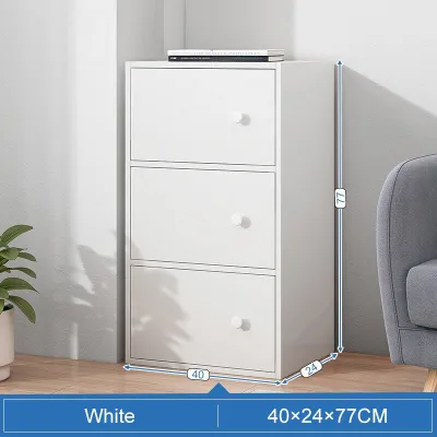 JIAJU 5&4&3 Wooden Storage Cabinet Drawers Chest Bookcase Rak Buku Kabinet Buku simpanan loker kayu simple bookshelf Utility Shelf Office Home Drawer Shoe rack Clothes organizer 储物柜 柜子