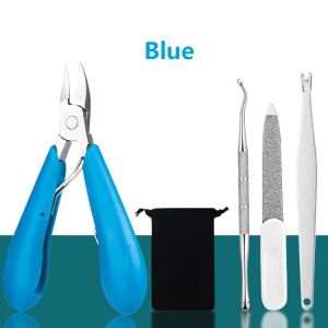 Giftidea Toe Nail Clippers Nail Correction Thick Nails Ingrown Toenails Nippers Cutters Dead Skin Dirt Remover Pedicure Care Tool