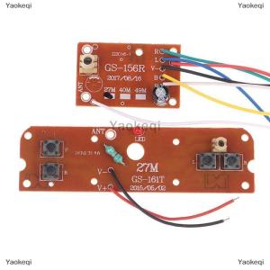 [COD] Yaokeqi 4CH RC Car Remote Control 27MHz Circuit PCB Transmitter and Receiver Board