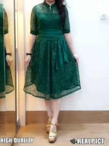 Dress Brukat Lapis Puring: Keindahan Tradisional dalam Gaya Modern