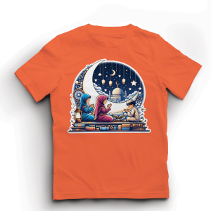 Baju Kaos Distro Anak Laki Laki Lebaran Ramadhan Karakter Cowok Muslim Lucu Import - Hypelane - DTF