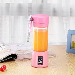 【TRENDY ERA】PORTABLE Mini Travel Fruit Electric USB Rechargeable Battery Mix Juice Blender Handy Juicing Blender Cup Smoothie Maker Juice Shaker Blender 380ml USB Blender Blender Portable Blender Machine Extractor Juice Cup Kettle Others
