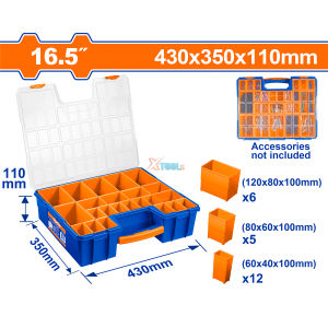 Hộp đựng linh kiện 135"-165" WADFOW hộp đựng đa năng Tay cầm rộng tích hợp để mang theo dễ dàng và ổn định