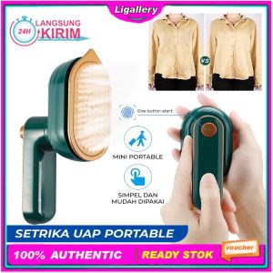 [100% Panas] Setrika Portable Mini Traveling Setrika Elektrik Panas 180 °C Praktis