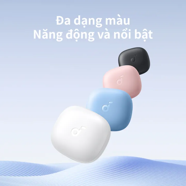Tai nghe bluetooth soundcore R50i (P20i) siêu nhỏ gọn | Tai nghe không dây | 30 giờ phát nhạc | Chống nước IPX5 | BigBuy360 - bigbuy360.vn