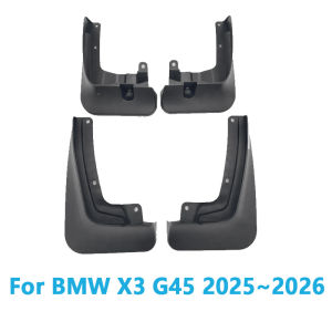 For BMW X3 G45 2025 2026 Car Front Rear Fender Anti-splash Flaps Mud Guard Mudflap Wheel Mudguards Auto Tools Accessories 4PCS