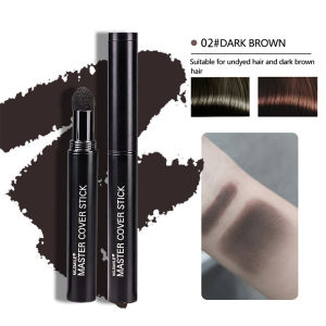 Hairline Concealer Pen Waterproof Hairline Contour Stick Hairline Powder Stick Pen Hair Replacement Artifact Repair Powder Shadow Filling Cover Hair Seam Bun Line Cover White Hair