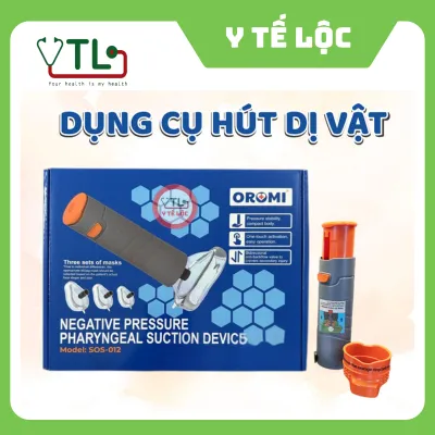 Bộ Hút Dị Vật OROMI SOS-012 - Sơ Cứu Nghẹt Thở Chống Hóc Cho Bé Và Người Lớn