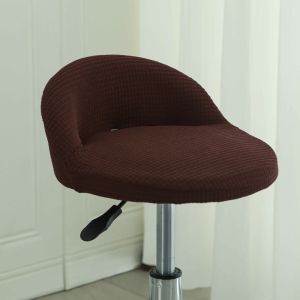 HEFEI Elastic Bar Chair Cover Integrated Thickened Dining Chair Cover Non-slip High Stool Cover For Banquet Hotel Dining Home Decoration